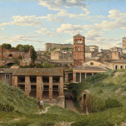 View of the Cloaca Maxima, Rome